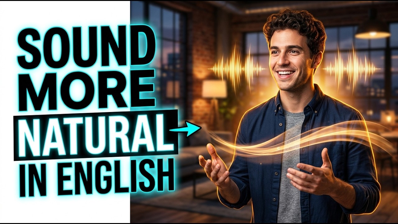 Sound More Natural In English - YouTube