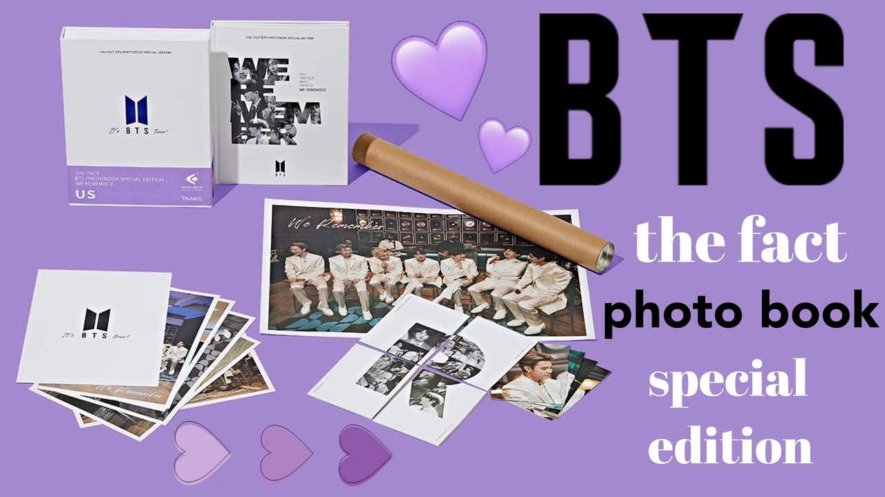 BTS THE FACT PHOTOBOOK SPECIAL EDITION: WE REMEMBER