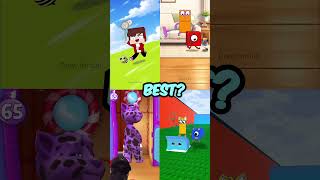 Numberblocks vsD #animation#numberblocks #roblox #minecraft #shorts#talkingtom #viralvideo