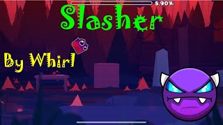 Geometry Dash - Slasher by Whirl [NCS GC Entry] @McMiner3244