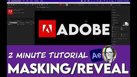 2 Minutes on Mask/Reveals (Adobe After Effects)