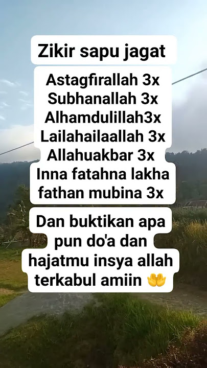 zikir sapu jagat. #sholawat #shorts #sapujagat