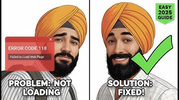 FIXED! Steam Error Code 118: Failed to Load Web Page (EASY 2025 Guide)