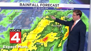 Metro Detroit weather forecast, May 22, 2026  -- 12 p.m. Update