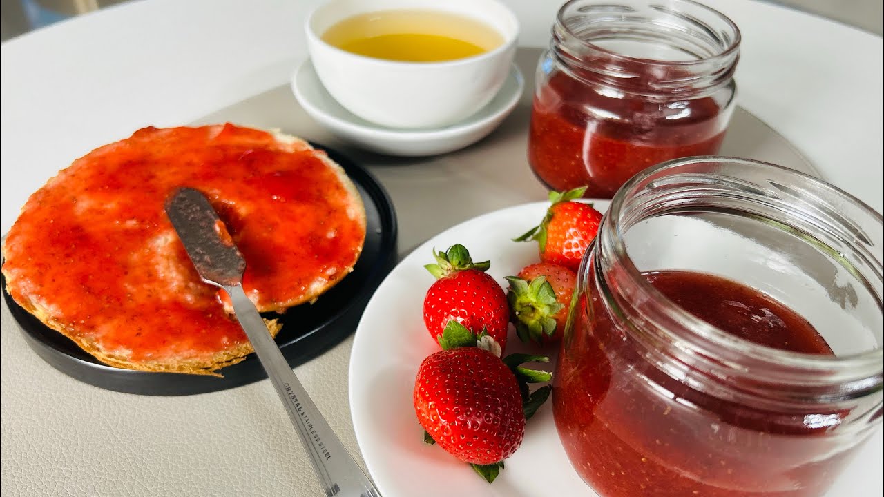 STRAWBERRY FRUIT BUTTER Recipe YouTube