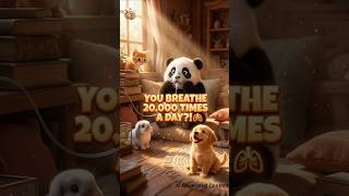 You Breathe How Many Times a Day?! 😮🫁 #animalfacts #viralshorts