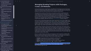 Rust book day 14 - Packages, Crates, and Modules Profile