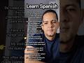 Learn Spanish with daily practical phrases