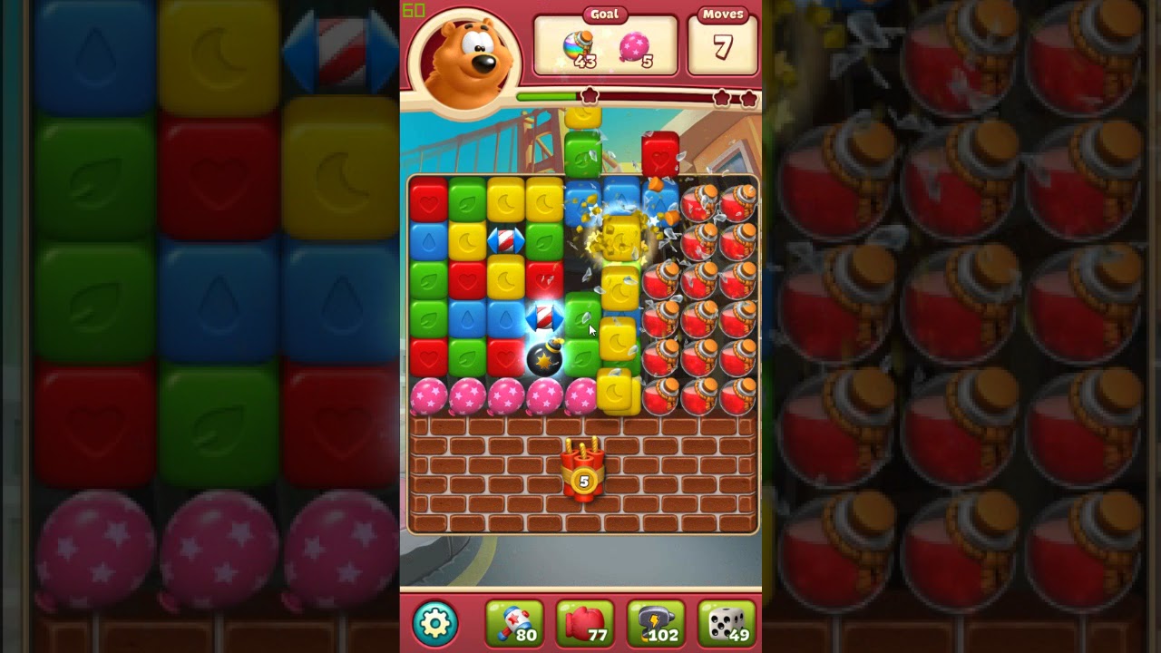 Toon Blast level 1307
