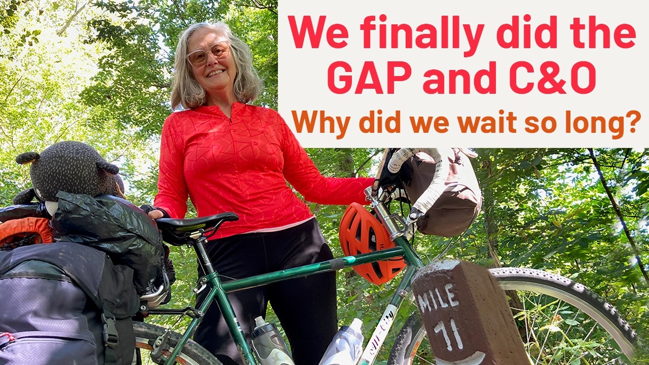 We Finally Bikepacked Great Allegheny Passage and C&O Canal Towpath