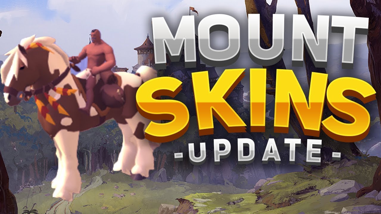 *NEW* Mount Skins & Character Customization Update Albion Online