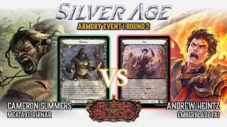 Silver Age Format Armory Tournament | Round 2 | Flesh and Blood TCG