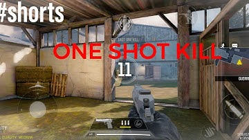 ONE SHOT KILL IN CALL OF DUTY MOBILE | HINDI #shorts #codm #s82