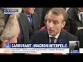"Le carburant, c'est pas bibi !" Interpellé sur le terrain, Emmanuel Macron s'explique