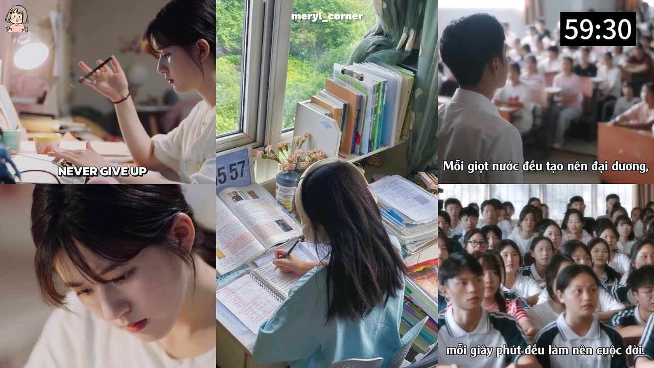 #53 Đã Đến Lúc Trở Lại Đường Đua, Mở Sách Vở Ra Và Chiến Thôi !!         /meryl