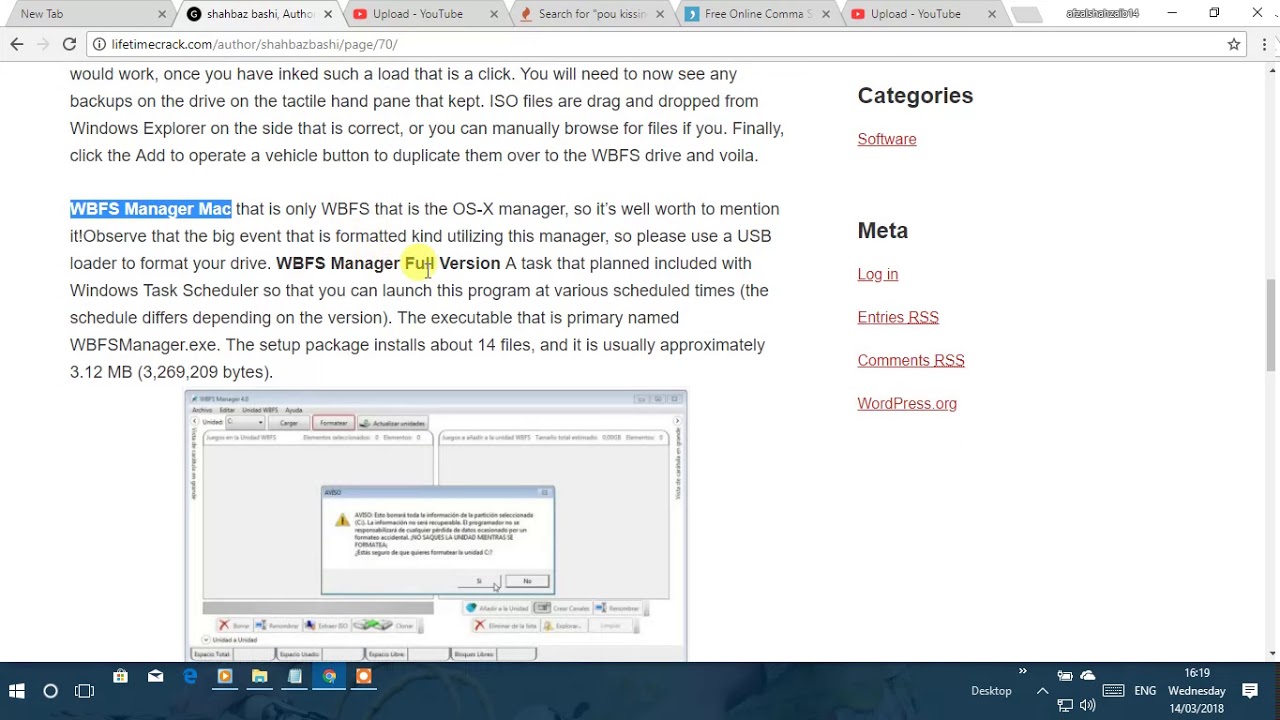 WBFSManager Free Download for Windows 10, 7, 88 1 64 bit32 bit YouTube