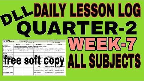 Daily lesson log/Grade-4