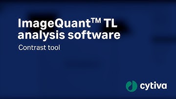 ImageQuant™ TL analysis software - Contrast tool