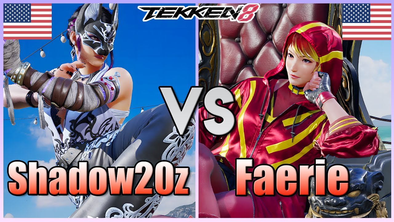 Tekken 8 Shadow20Z (Ranked #1 Zafina) Vs Faerie (Reina) Ranked Matches ...