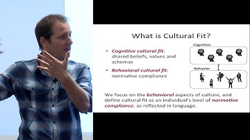 Amir Goldberg, "Language, Networks, and Cultural Fit in Organizations" ~ Stanford Complexity