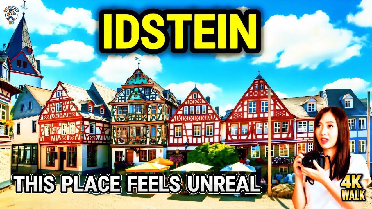 Idstein, Germany 🇩🇪 | A Hidden Fairytale Old Town Near Frankfurt — 4K Walking Tour