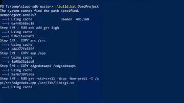 SIAPP Tutorial 2/5 - How to compile a project from SDK to build a SIAPP