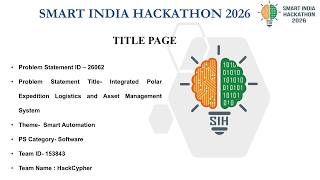 F.R.O.S.T - Federated Routing & Operational Supply Tracking | SIH2026 PS-26062 (Team HackCypher)