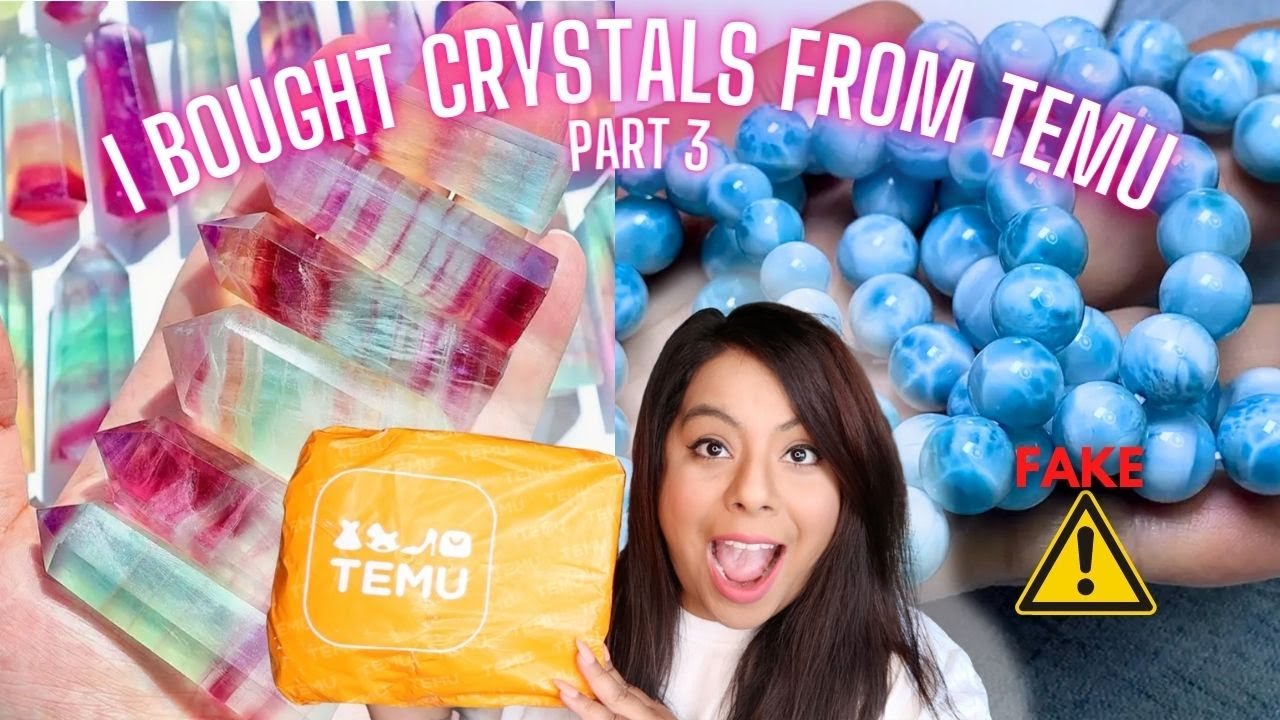 I bought CRYSTALS from Temu, so you don't have to Again! Part 3 - YouTube