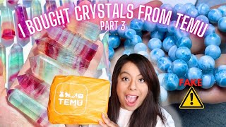 I bought CRYSTALS from Temu, so you don't have to Again! Part 3