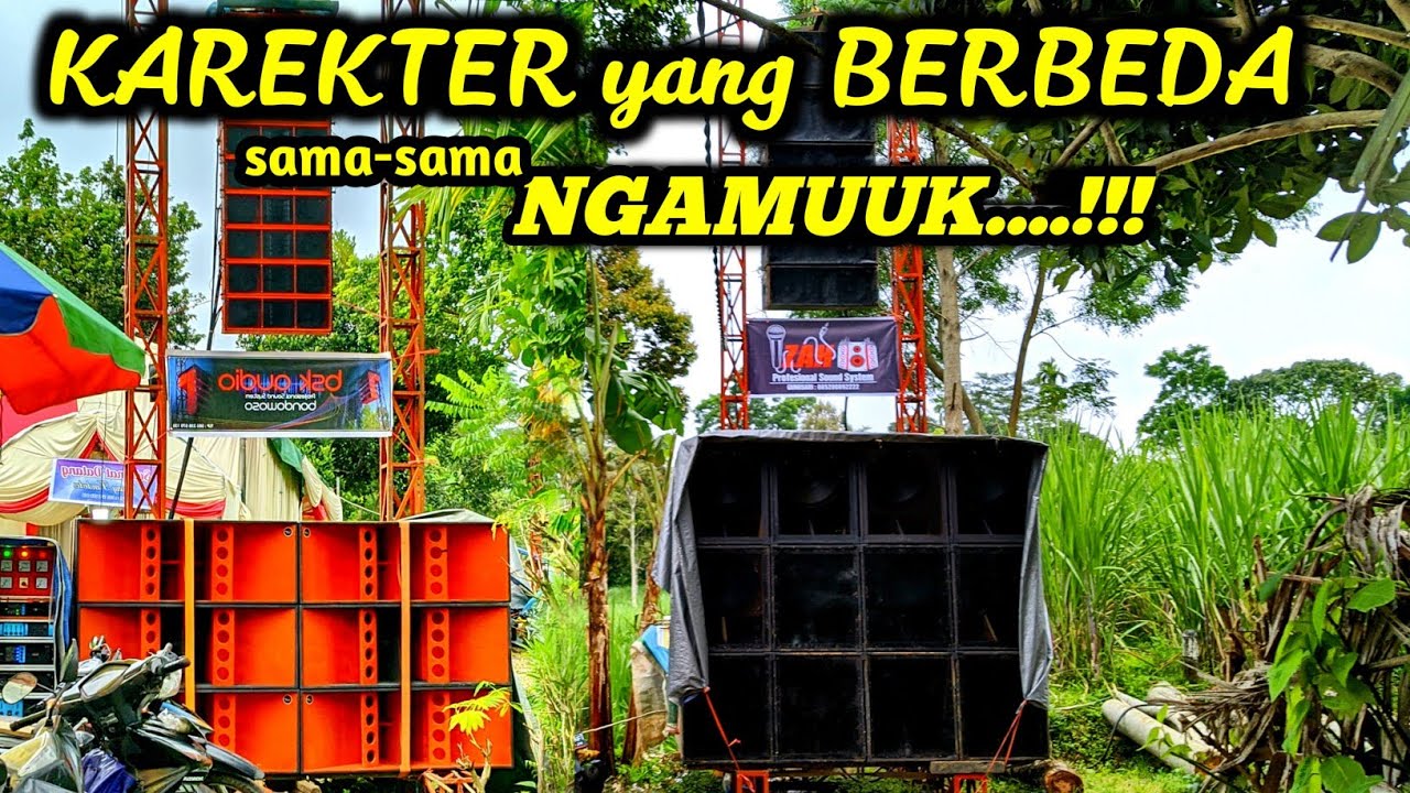NGAMUUK bin BAR-BAR kedua sound ini hajatan horeg IZAH AUDIO & BSK AUDIO ... !