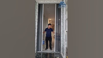 Lắp đặt cửa xếp lá nhôm 2 cánh - 0935 986 068