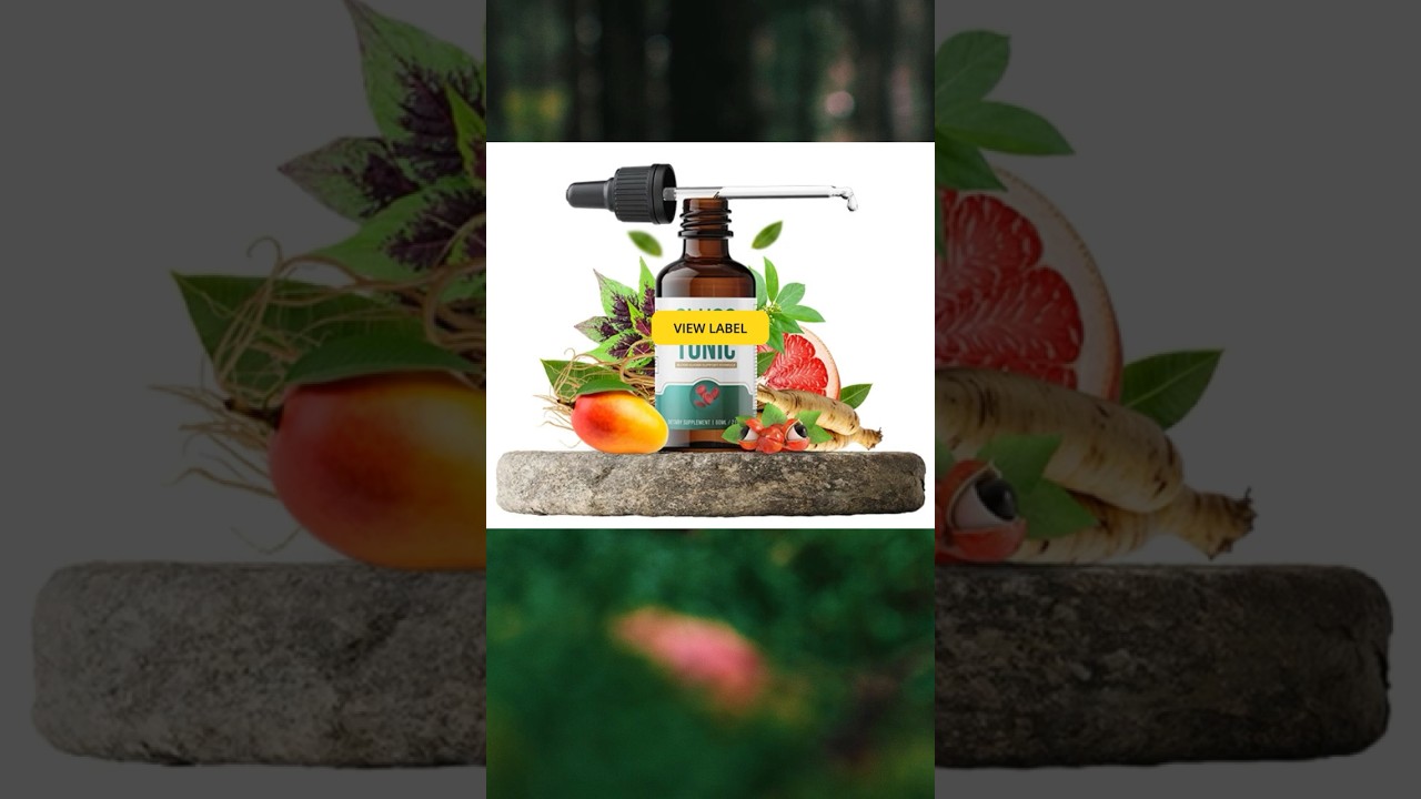 GlucoTonic Drop Support healthy blood sugar levels, boost your all-day natural energy,