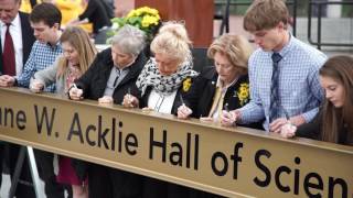 Duane A. Acklie Hall of Science Groundbreaking