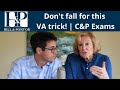 Don't Fall for This VA Trick! | PTSD C&P Exam