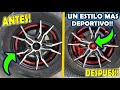 🟢TRUCO l COMO PINTAR LOS CALIPERS Y TAMBORES DE UN AUTO🚘 CON AEROSOL😲 SIN QUITARLOS😱/SUPER FACIL!!✅