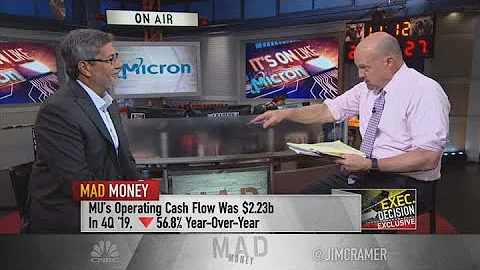 Micron CEO Sanjay Mehrotra talks 5G, DRAM prices and the company's outlook with Jim CRamer - DayDayNews