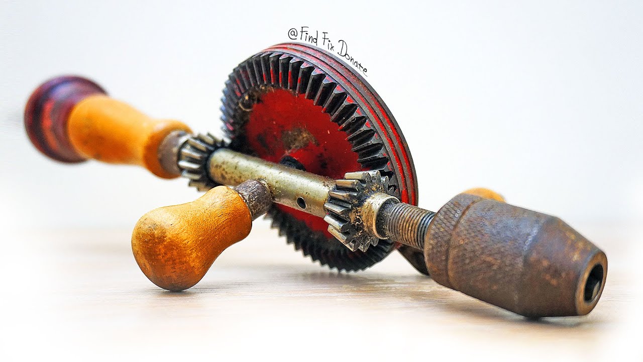Hand Drill Restoration [Hand restored 