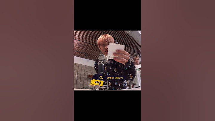 [NCT] 지성이와 재민이의 섹시차이