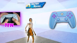 PS5 PRO Dualsense Controller ASMR 😴 Fortnite Box PVP HandCam 🎮 4K 120 FPS