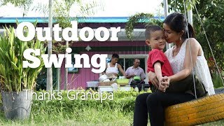 Outdoor Swing Made By Grandpa