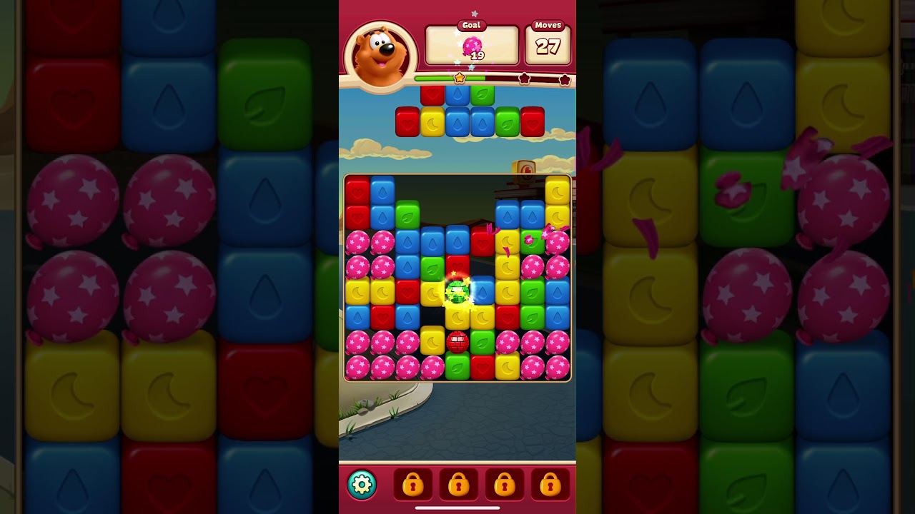 Toon Blast Level 6 - NO BOOSTERS 🐻 | SKILLGAMES 📱