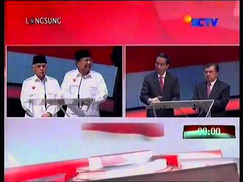 Debat Capres 2014 Cawapres Jokowi Vs Prabowo TANYA JAWAB 