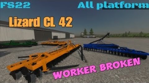 Lizard CL 42   / New mod For  all platforms on FS22