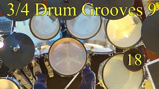 3/4 Grooves 9 Pattern 18