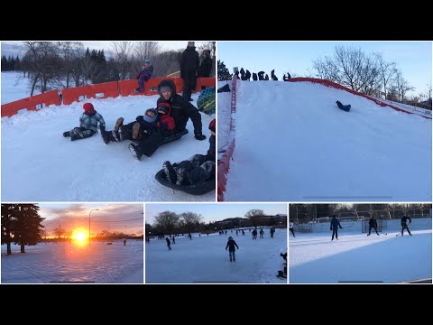 Video: Montreal Winter Sports Activities