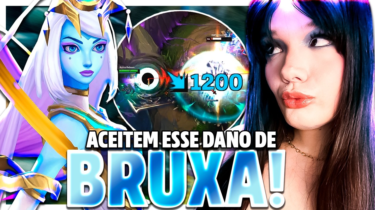 LOL: EU TÔ SIMPLESMENTE PASSUEDA COM ESSA LUX APC! | Sabrinoca