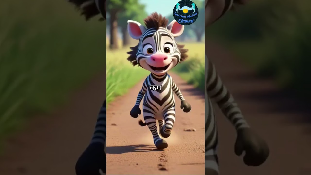 Bagh Aur Zebra Ki Race |