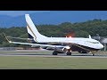 Jet Aviation Boeing 737-700BBJ 9H-GGG takeoff at Geneva/GVA/LSGG