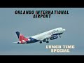 [4K] PLANE SPOTTING Busy Lunch Time ORLANDO INTERNATIONAL AIRPORT (MCO) 4/19/21.