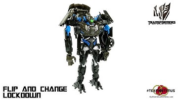 Video Review of the Transformers Age of Extinction: Flip and Change Lockdown